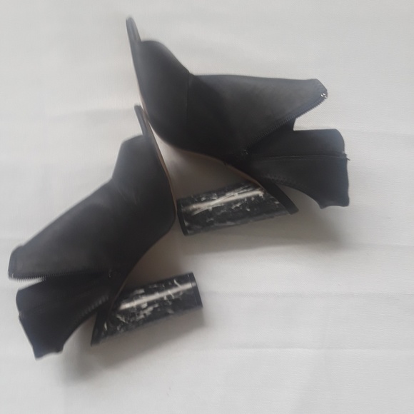 {Mix No 6} Barecia Black Open Toe Bootie 8.5 - Picture 6 of 6